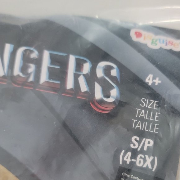 disguise pink power ranger size small 4-6 halloween costume with 2 masks. - Picture 6 of 7